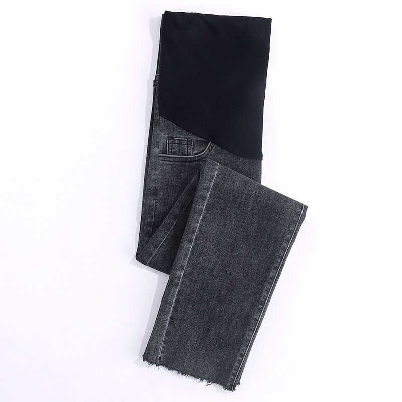 Spring Pregnancy Abdominal Pants Jeans Maternity Pants For Pregnant Women