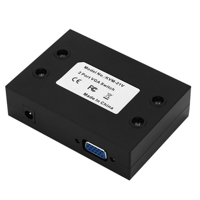 2-VGA Input To 1-VGA Output Switch Computer Host Switch Converter
