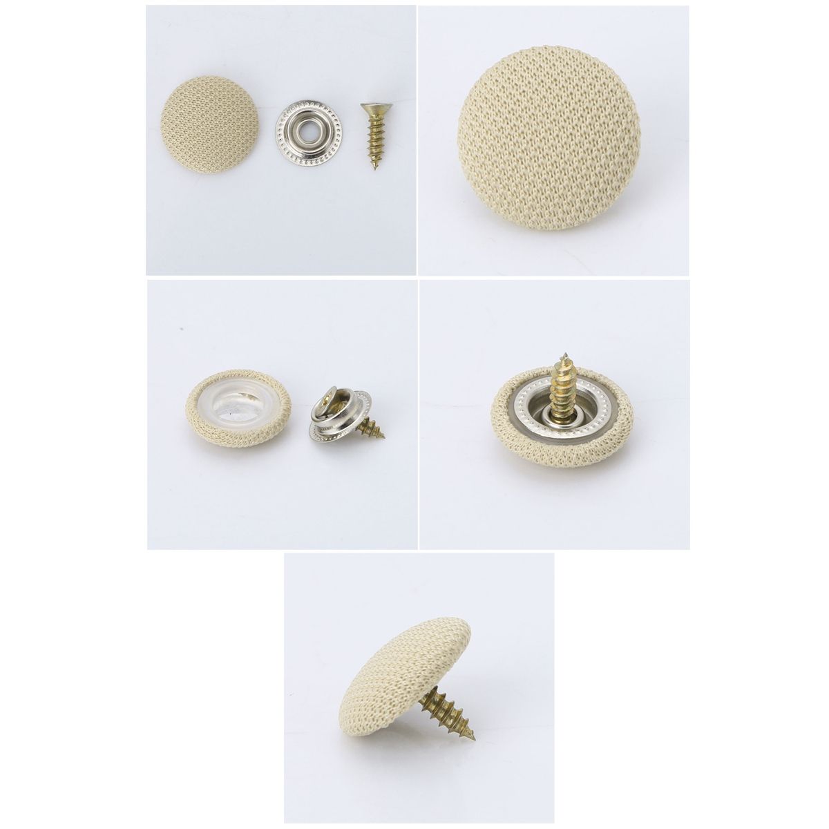 30Pcs Car Ceiling Cloth Fixing Screw Car Roof Fixed Buckle