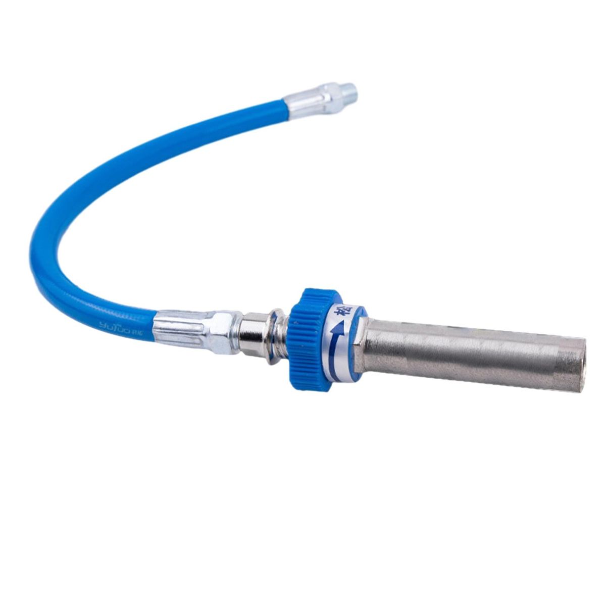 Quick Release Electric Oil Nozzle with Swivel Handle for High-voltage Blue