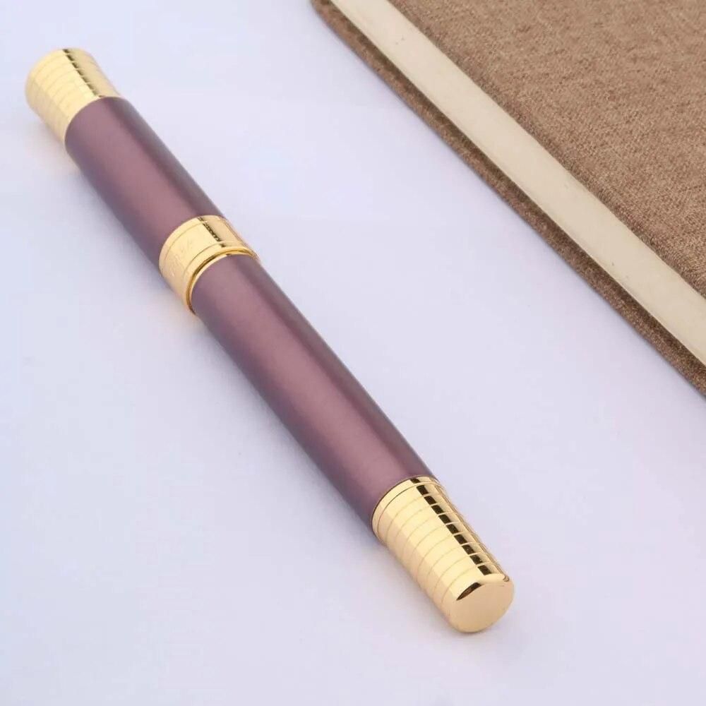 High Quality Brand 720 Rollerball Pen gold Metal purple Office school Stationery supplies ball point pen