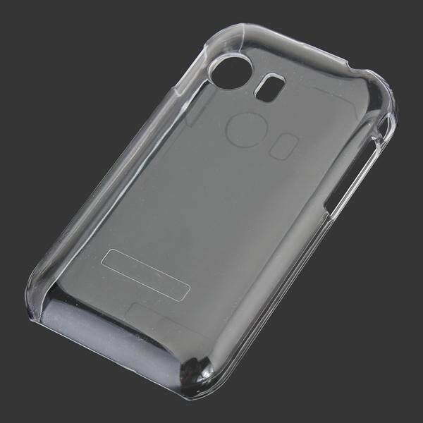 Transparent DIY Material Case For Samsung Galaxy Y Rosa
