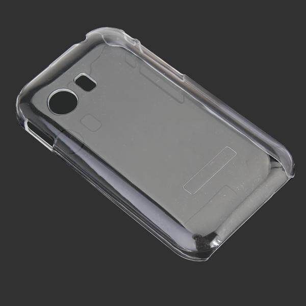 Transparent DIY Material Case For Samsung Galaxy Y Rosa