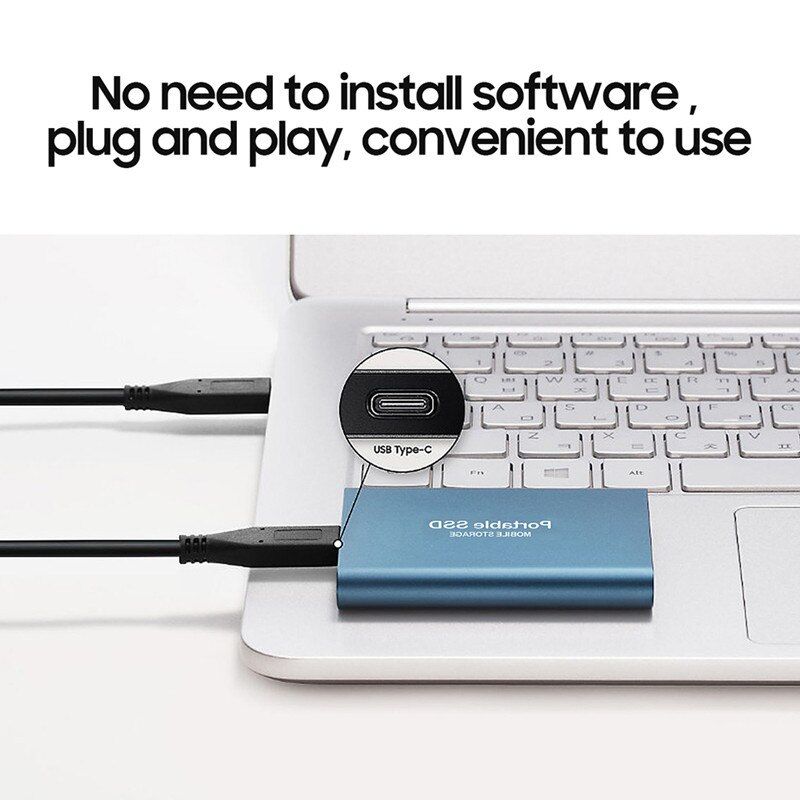 2022 New High-speed External Hard Drive 500GB 1TB 2TB 4TB