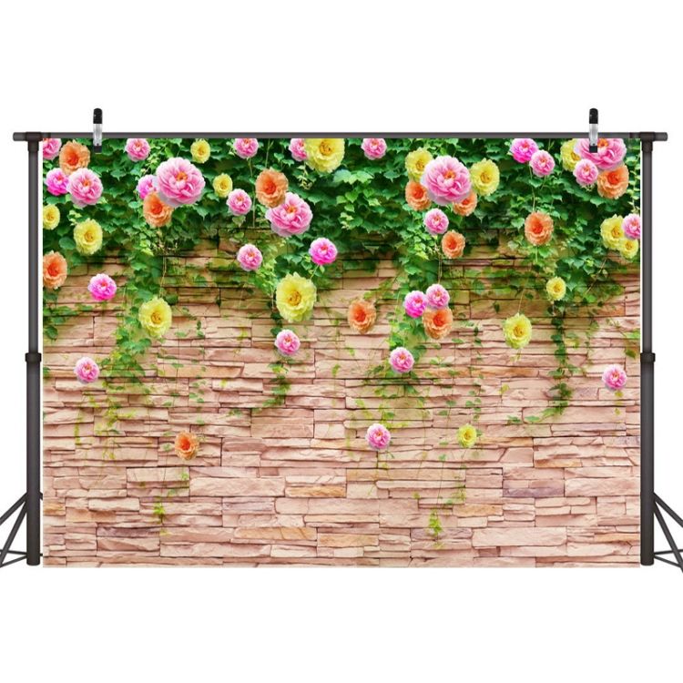 Birthday Wedding Party Background Fabric