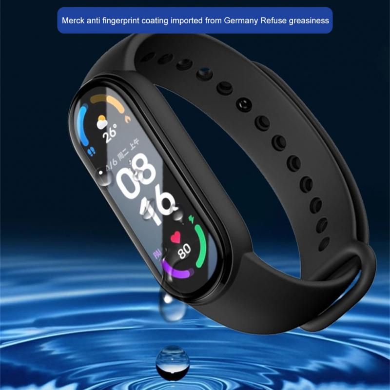 10D Full Cover Watch Film For Xiaomi MI Band 7 4 5 6 NFC