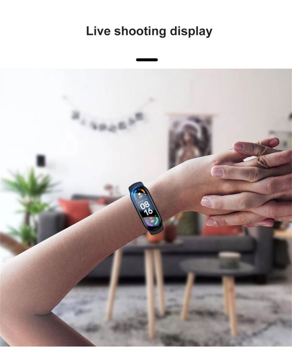 10D Full Cover Watch Film For Xiaomi MI Band 7 4 5 6 NFC