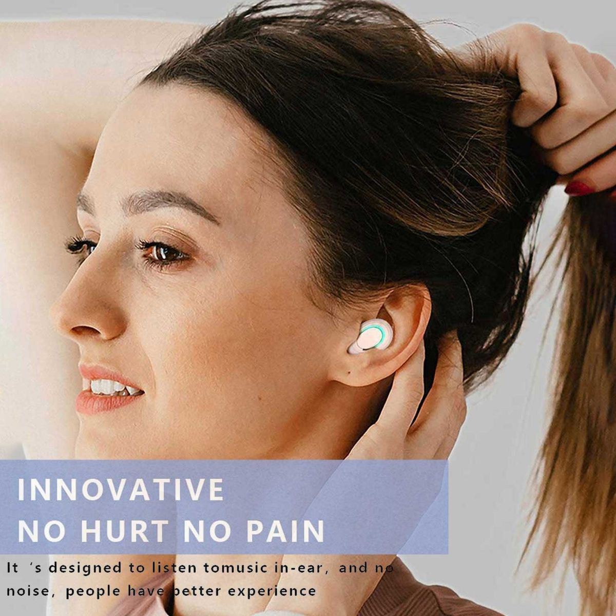MD06 BT5.1 Wireless Earphones Auto Pairing Shock Bass Noise