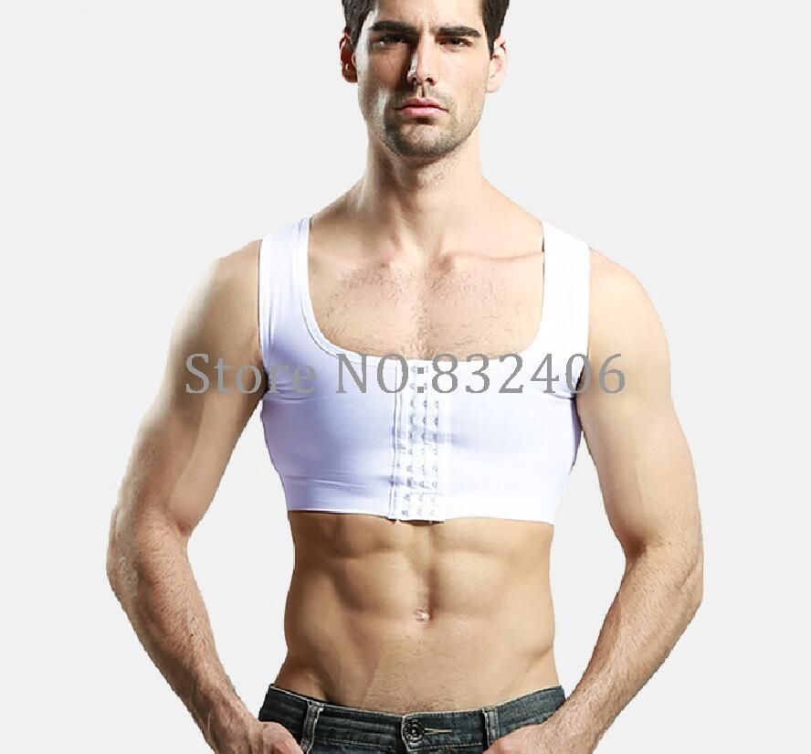 Men's Posture Corrector Corset Compression Shirt Chest Chest Gynecomastia Chest Body Mangeller Sexy Vest