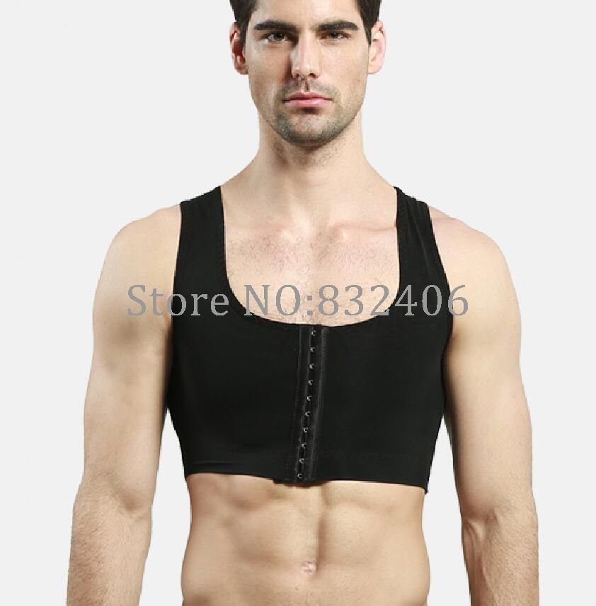 Men's Posture Corrector Corset Compression Shirt Chest Chest Gynecomastia Chest Body Mangeller Sexy Vest