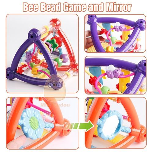 Toys For Baby 0-12 Months Activity Play Cube Infant Development Educational Hanging Toys Newborn Rattle Toy Born Boy Girl