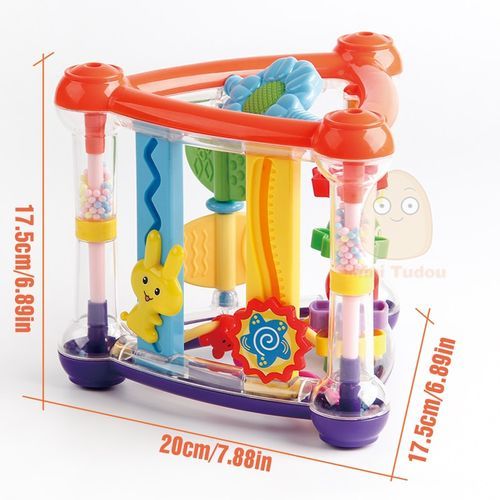 Toys For Baby 0-12 Months Activity Play Cube Infant Development Educational Hanging Toys Newborn Rattle Toy Born Boy Girl