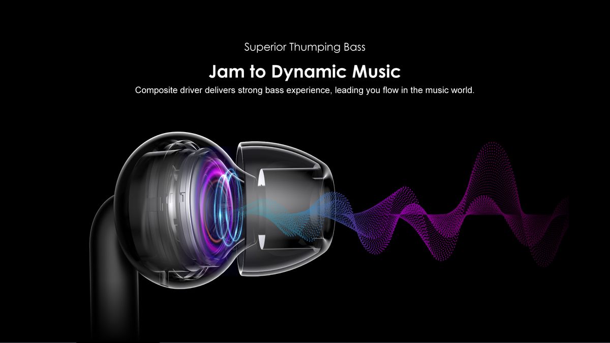 Conch2 In-Ear Wired Earphones With Mic Deeper Bass Earpiece