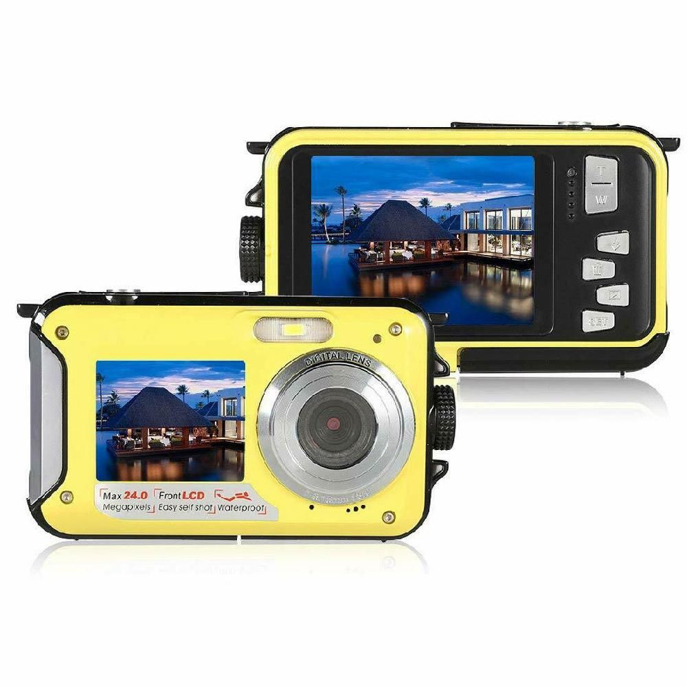 Video Recorder Selfie Dual Screen DV Recording Camera S20 Blue