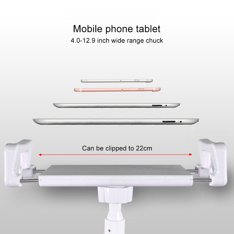 Aluminum-magnesium Alloy Free-Rotating Lazy Bracket Universal Mobile Phones Tablet PC Stand, Suitable For 4-12.9 Inch Mobile Phones / Tablet PC, Length: 1.2m(Black Gold)