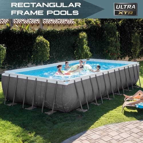 Intex Ultra Xtr Frame Above Ground Pool Rectangular