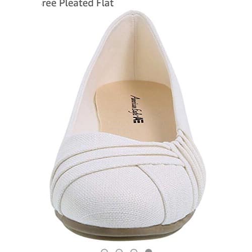 Women’s Bree Fabric Pleated Flat Shoe