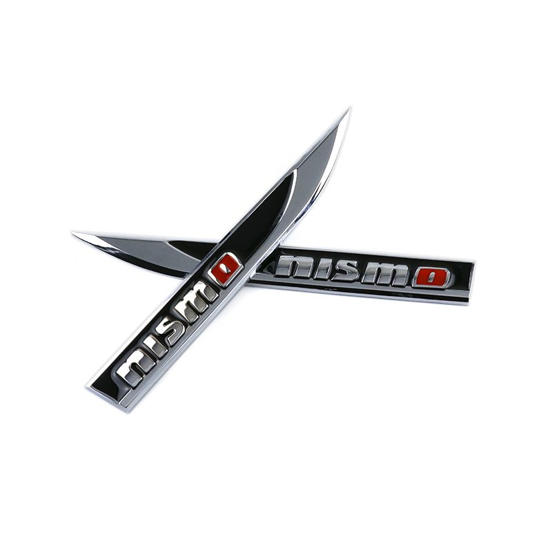 2pcs Car Styling Car Body Fender Side 3D Metal