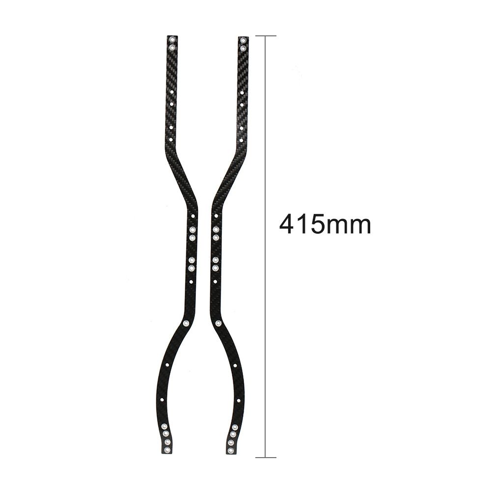 Chassis Frame Rails Carbon Fiber Beams For Axial SCX10 I