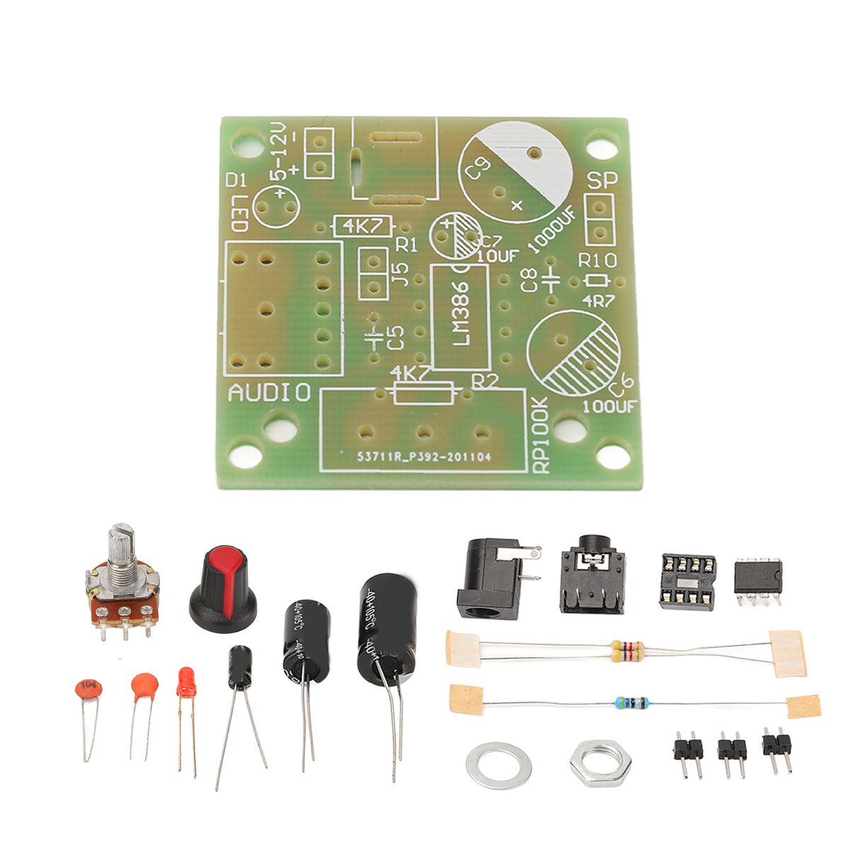LM386 Audio Amplifier Kit Super Mini Smart Electronic DIY