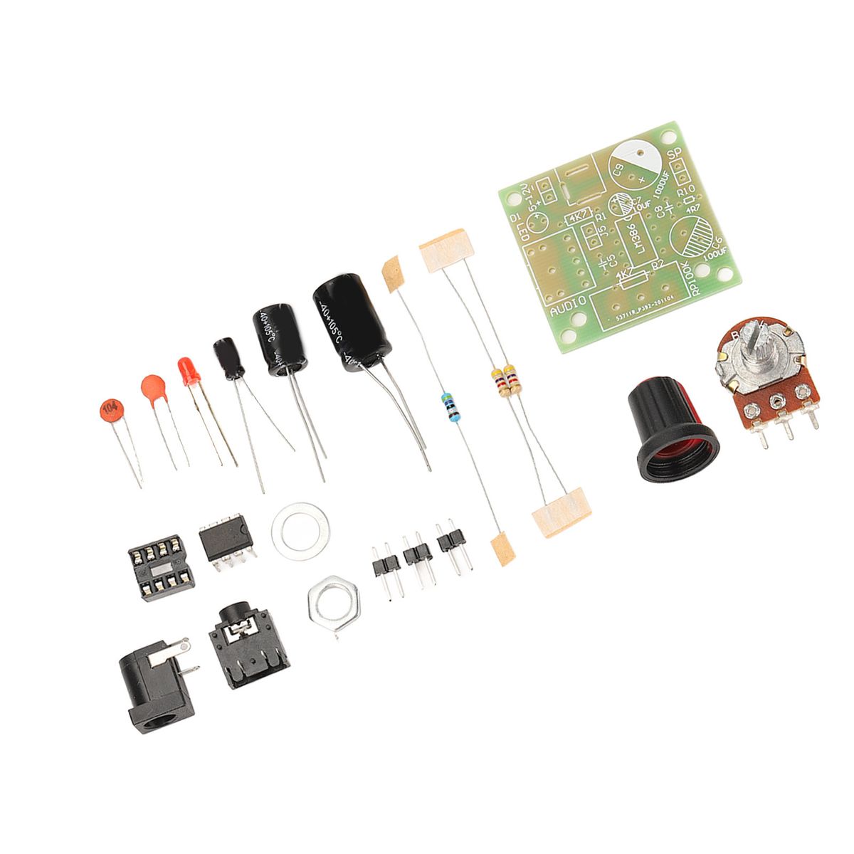 LM386 Audio Amplifier Kit Super Mini Smart Electronic DIY