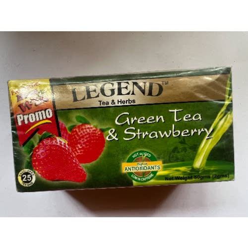 Legend Green Tea & Strawberry-25teabags
