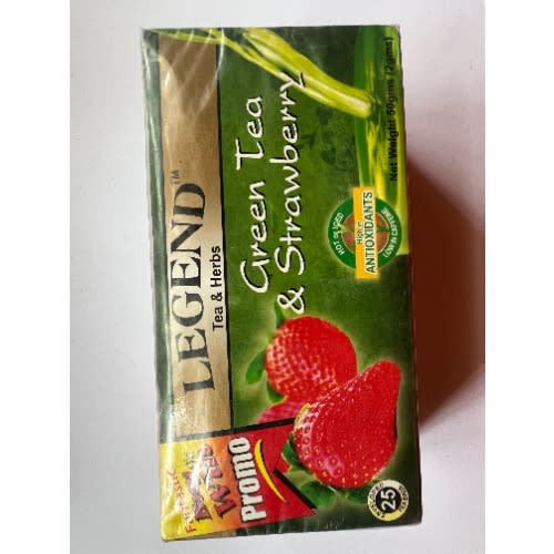 Legend Green Tea & Strawberry-25teabags