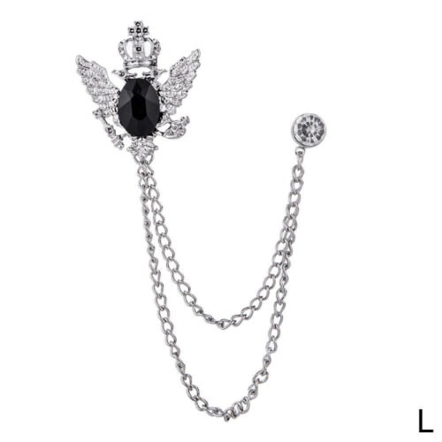 Retro Wing Brooch With Free Pouch-silver