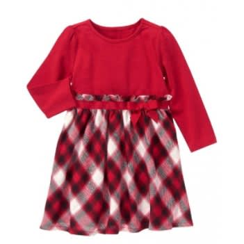 Red Plaid Dress