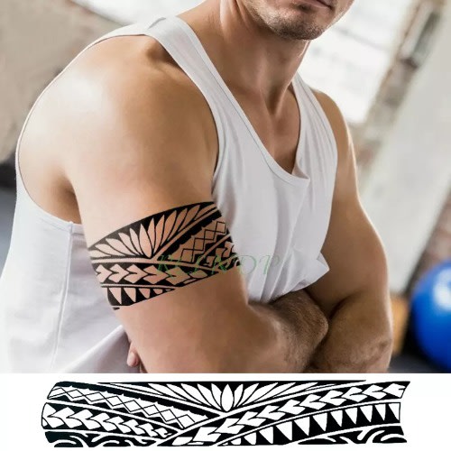 Unisex Tribal Temporary Waterproof Tattoo Body Art Sticker