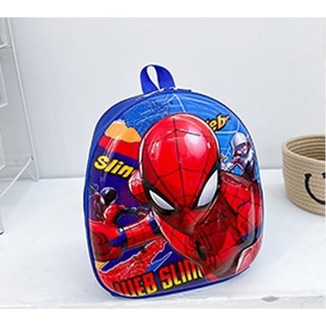 Boys Spiderman School Bag - Blue