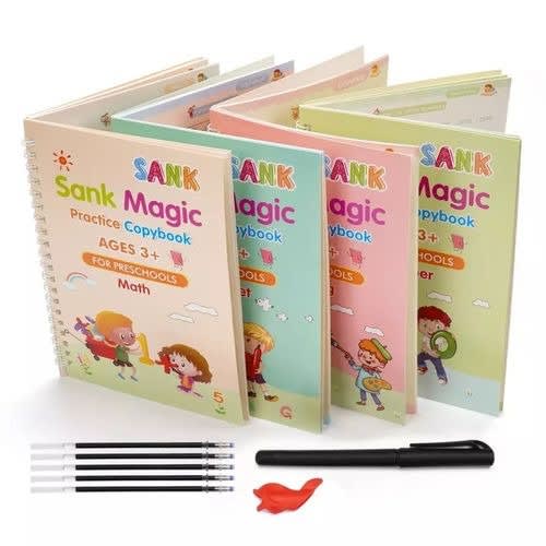 Magic Practice Copybook - 4 In 1 Set