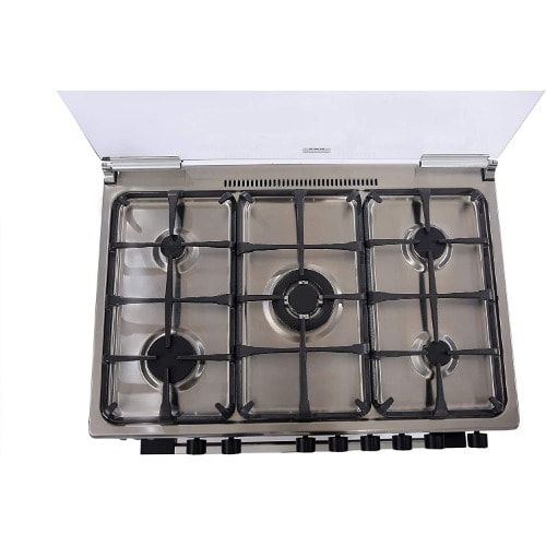 5 Gas Burner - 90*60cm + Oven + Grill