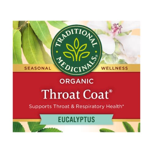 Organic Throat Coat With Eucalyptus- 16 Tea Bags