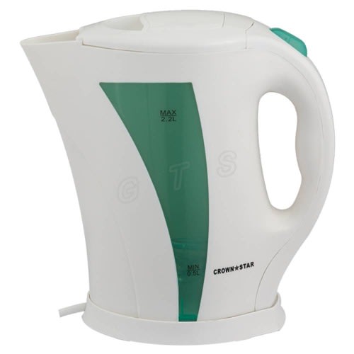 Plastic Cordless Electric Kettle - 2.2 Liters