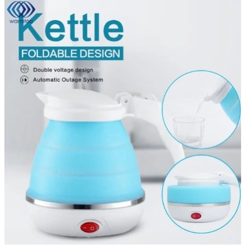 Foldable Electric Kettle - 690W-820W - 0.6L - Multicolor