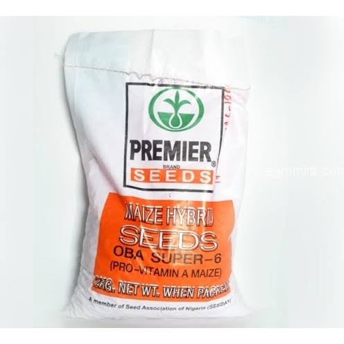 Oba Super-6 Hybrid Maize Seeds - Pro-vitamin A Maize - 2kg