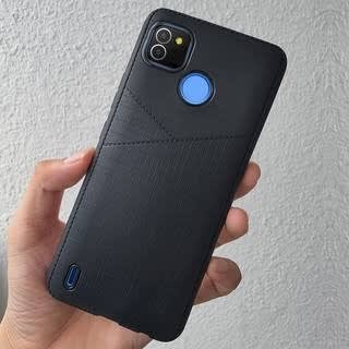 Silicone Back Cover Case For Tecno Pop 5 Black