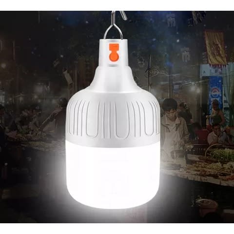 Usb Rechargeable Led Bulb With Hanger- 60w