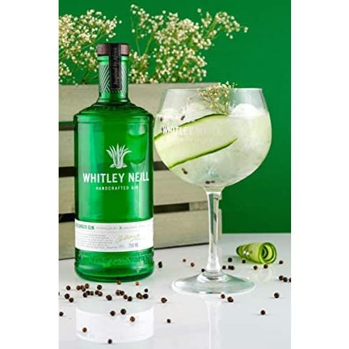 Whitley Neill Hand Crafted Aloe And Cucumber Gin - 6 X 70cl
