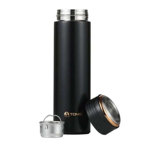 Stainless Steel Vacuum Flask - 500ml - Black