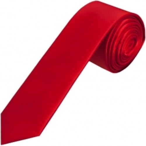 Set Of 3 Men's Long Ties - Black, Blue And Red