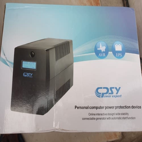 2 In 1 Power Expert Stabilizer & UPS - 1500VA