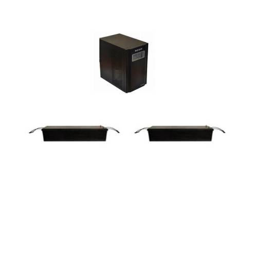 3.4kva 24v Puresine Wave Inverter With 2 Of 200amps Batteries