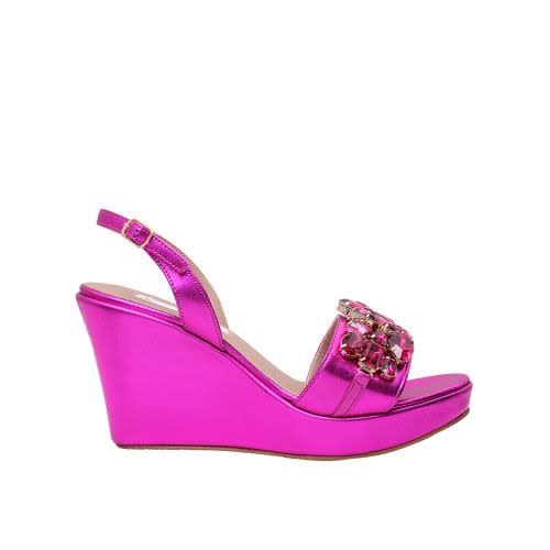 Luxury Wedge Shoe - Pink