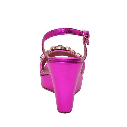 Luxury Wedge Shoe - Pink