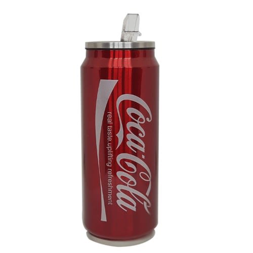 Coca Cola Vacuum Sports Flask Insulated Thermos Stainless Steel Water Bottle