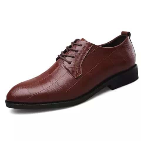 Men's Oxford Shoe - Brown