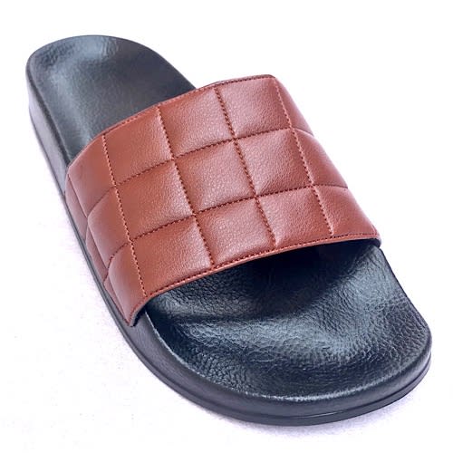 Unisex Summer Slides /Slippers - Brown