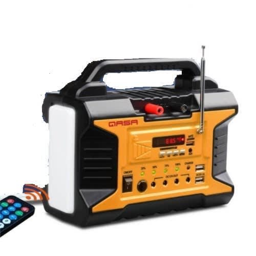 Solar Power Potable Generator + Panel + Led Bulbs